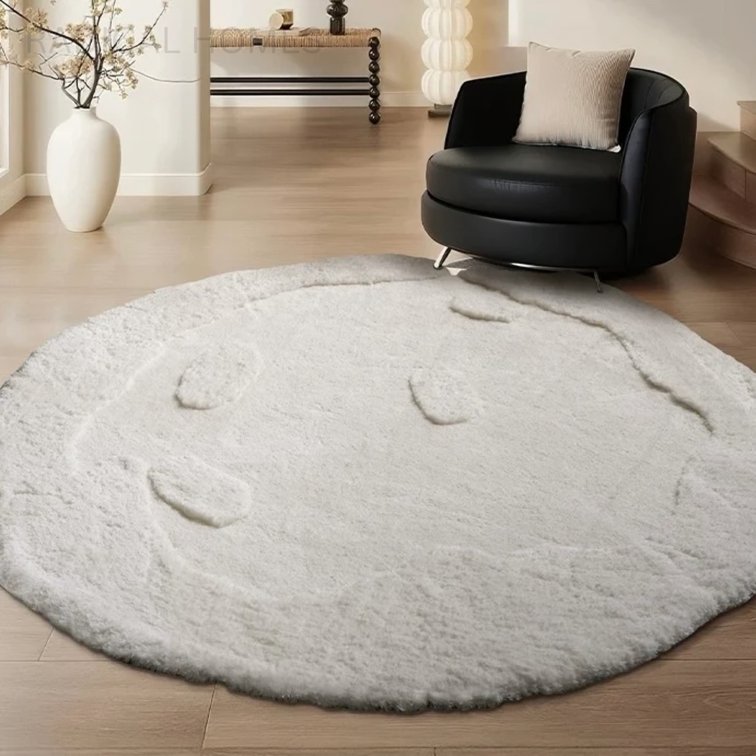 Softest Round Rug ALLEY Modern Soft Round Rug – Radical Homes