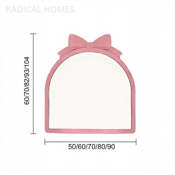 AMELIE Modern Pink Wall Mirror