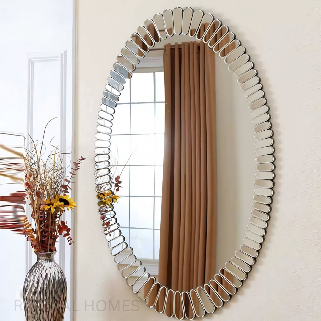 LUCERA Modern Oval Wall Mirror