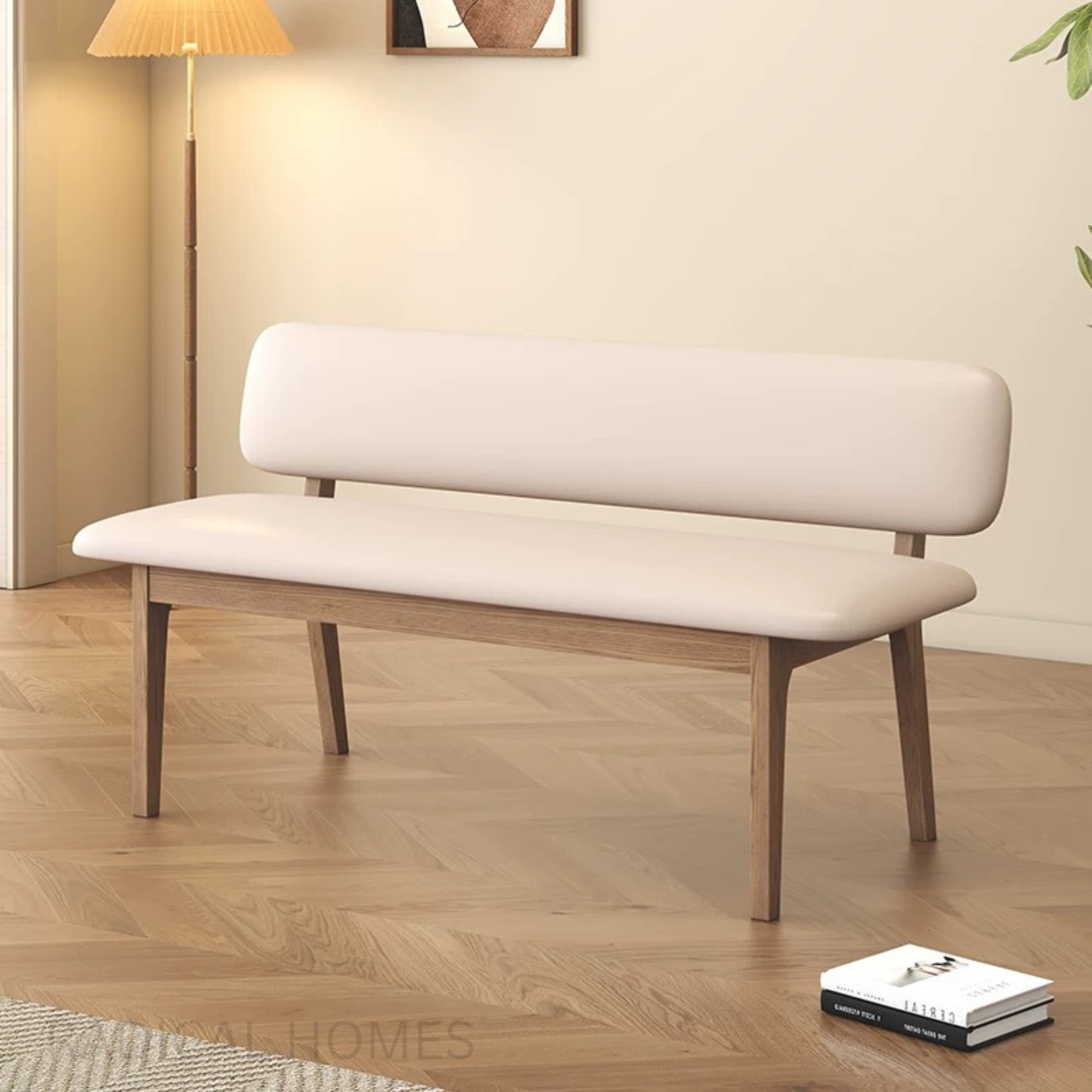 NORDEN Modern Leather Bench – Radical Homes