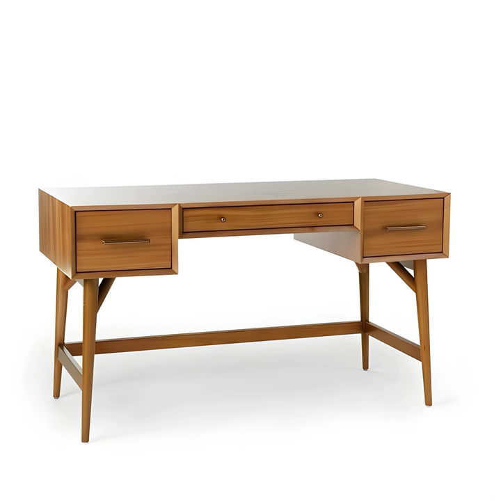 LENDEN Modern Solid Wood Study Table