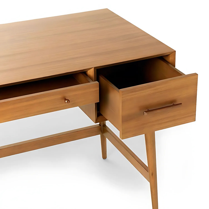 LENDEN Modern Solid Wood Study Table