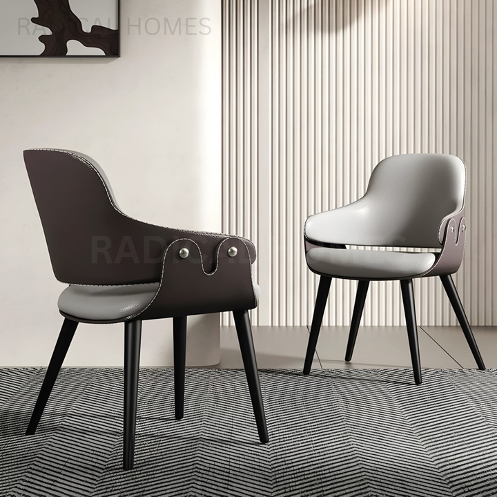 ENZO Modern Leather Dining Chair