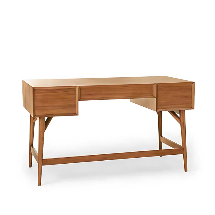 LENDEN Modern Solid Wood Study Table