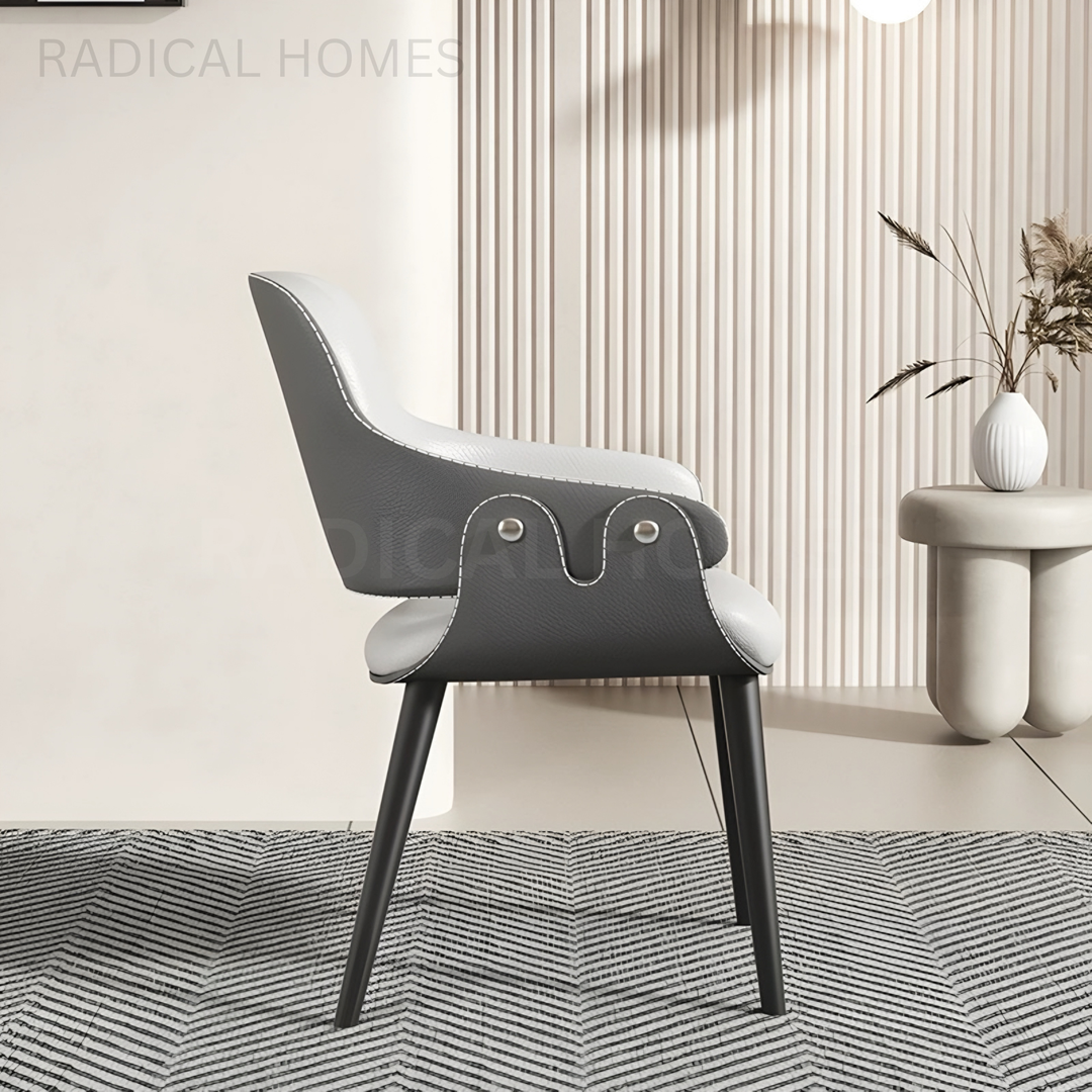 ENZO Modern Leather Dining Chair