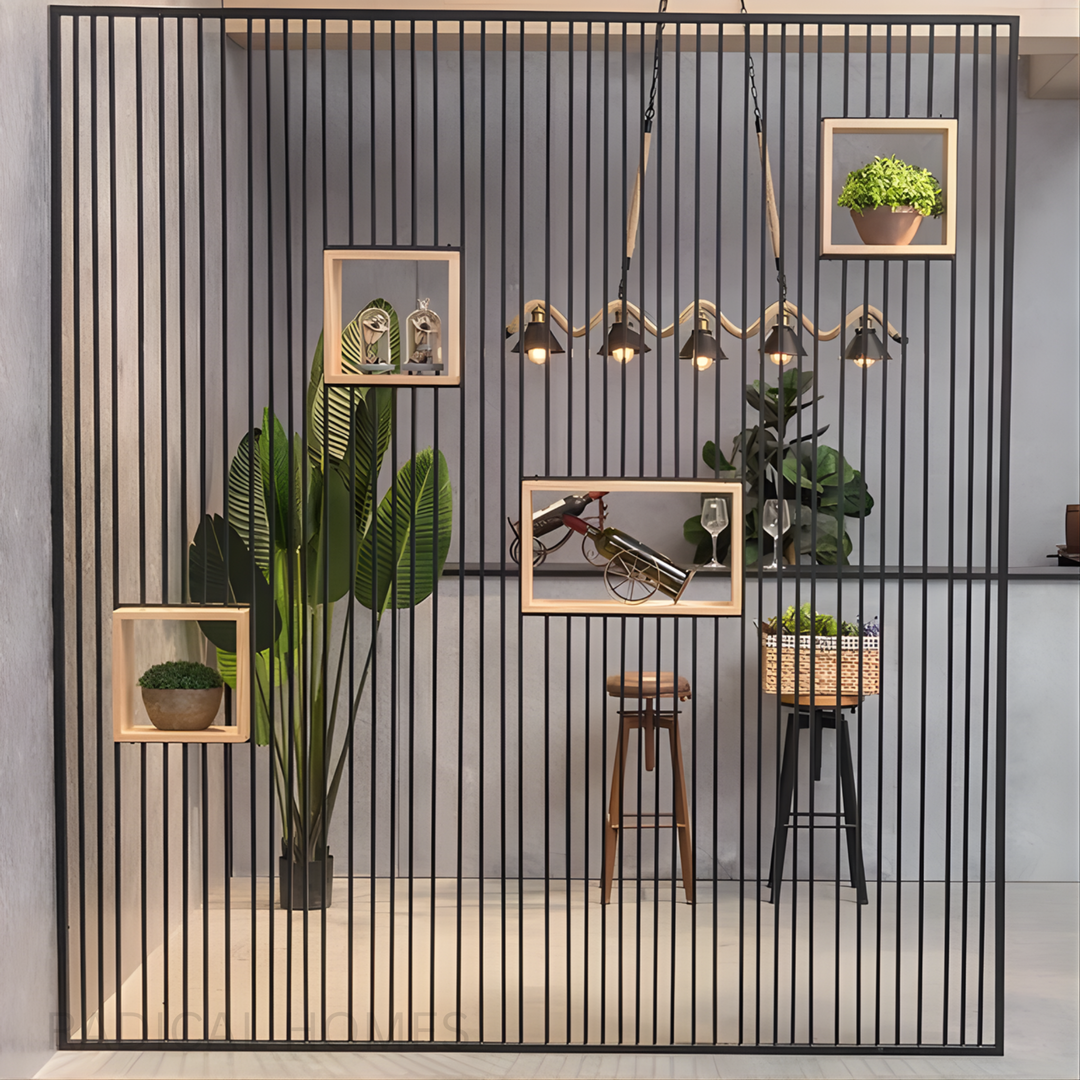 BRIX Modern Industrial Room Divider