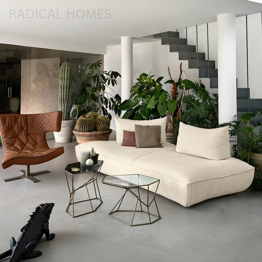 ALVEEN Modern Modular Velvet Sofa - Radical Homes Singapore