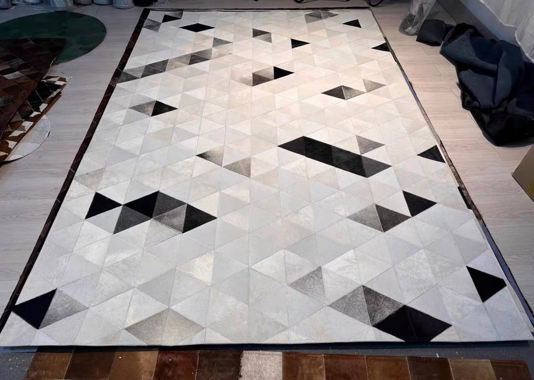 2 x 80 x 180 cowhide rugs