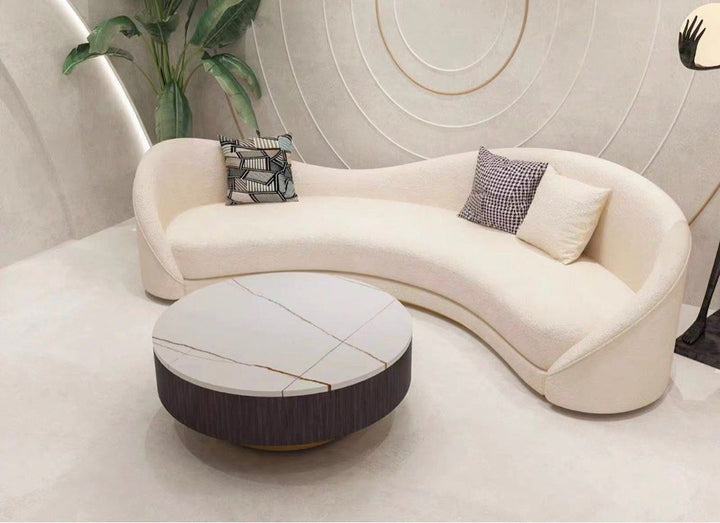 BAYOR Modern Curved Sofa