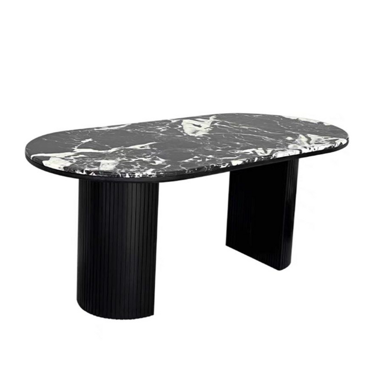 BOLDEN Modern Natural Marble Dining Table