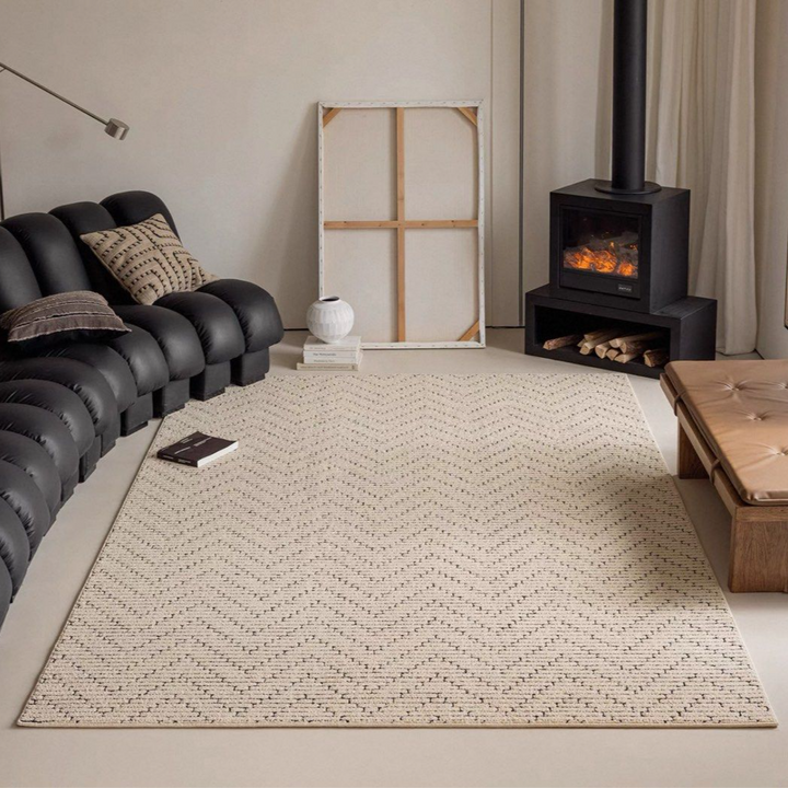 IOBRE Modern Water Resistant Rug
