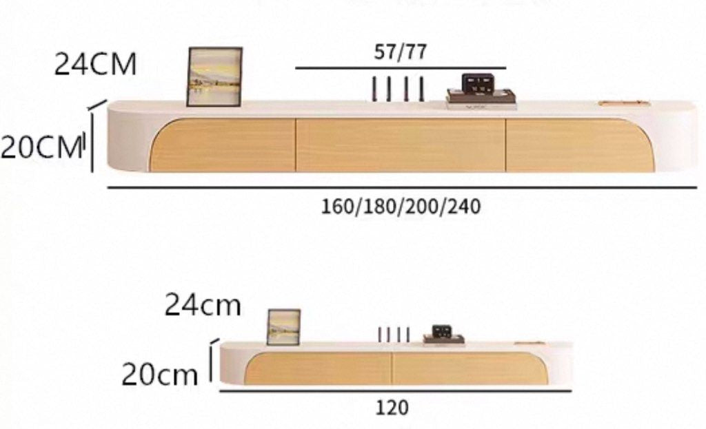 HAURE Japandi TV Console