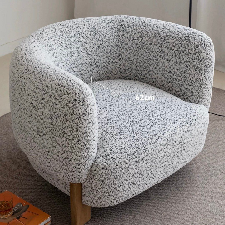 TRUSION Modern Fabric Lounge Chair