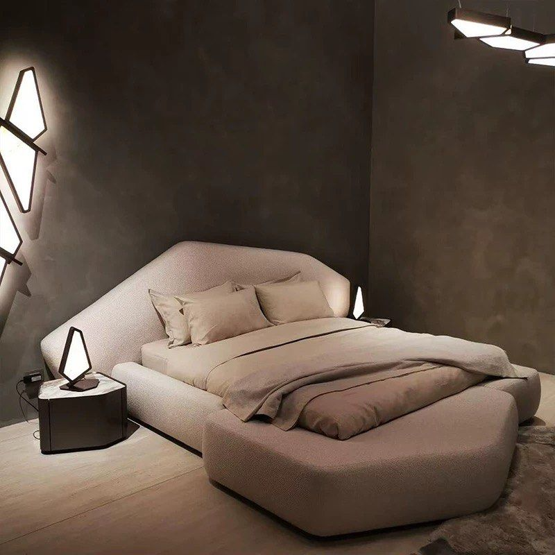 JERAE Modern Fabric Bedframe