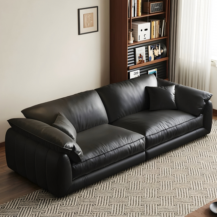 BILL Modern Genuine Leather Sofa
