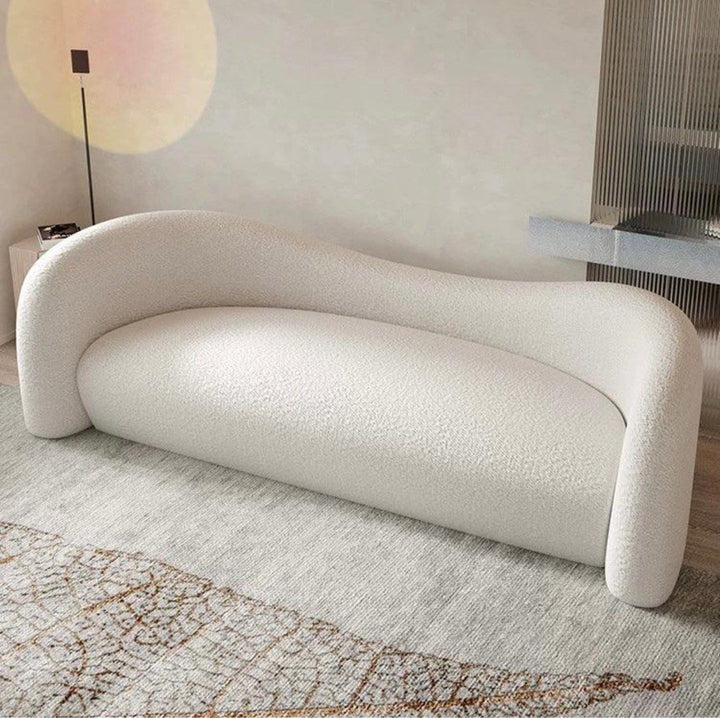 DIXIE Performance Boucle Curve Sofa