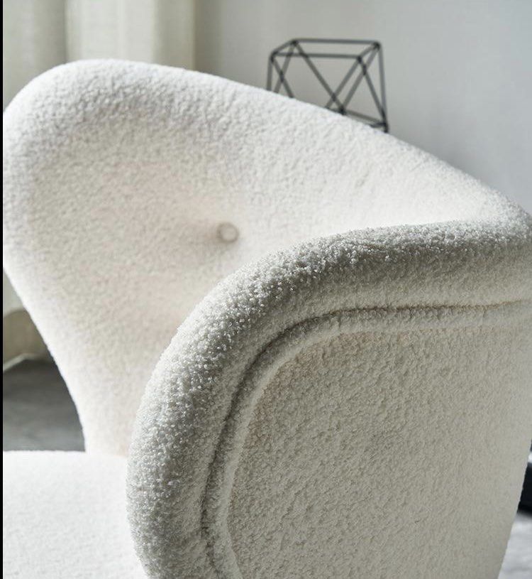 GRACIE Modern Boucle Lounge Chair