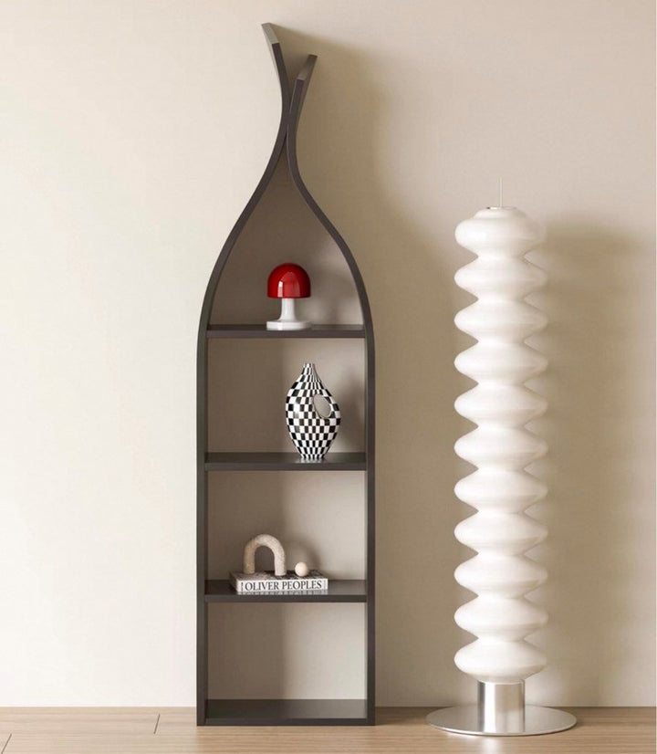AFERIME Modern Solid Wood Bookshelf