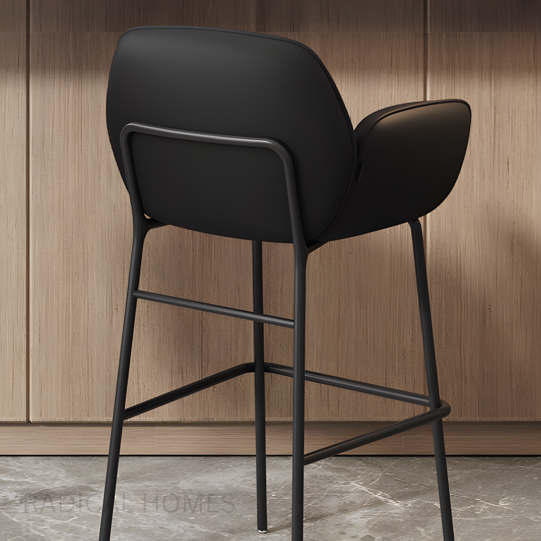 KOVA Modern Leather Bar Stool