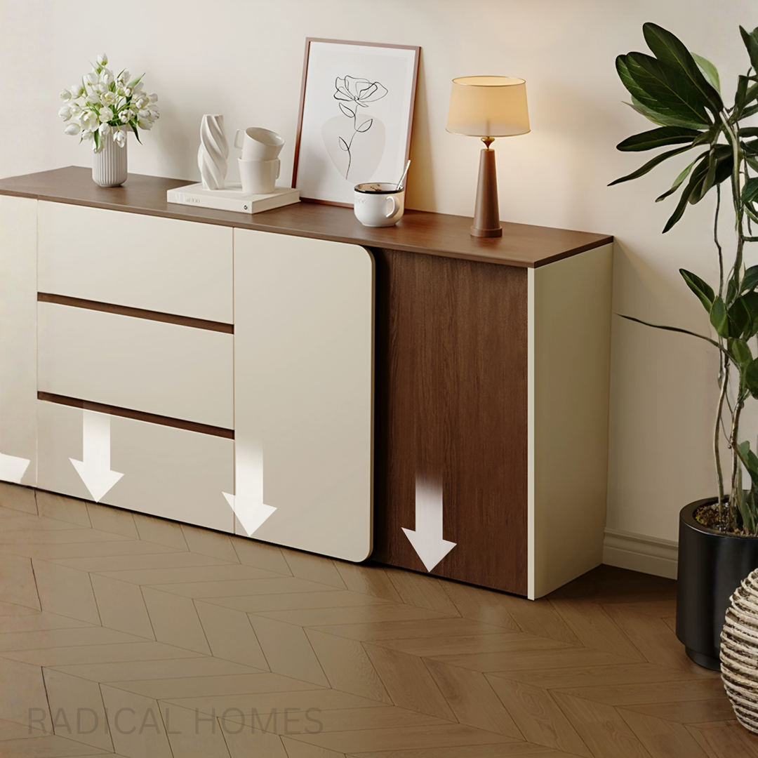 HYLAND Rustic Walnut Sideboard