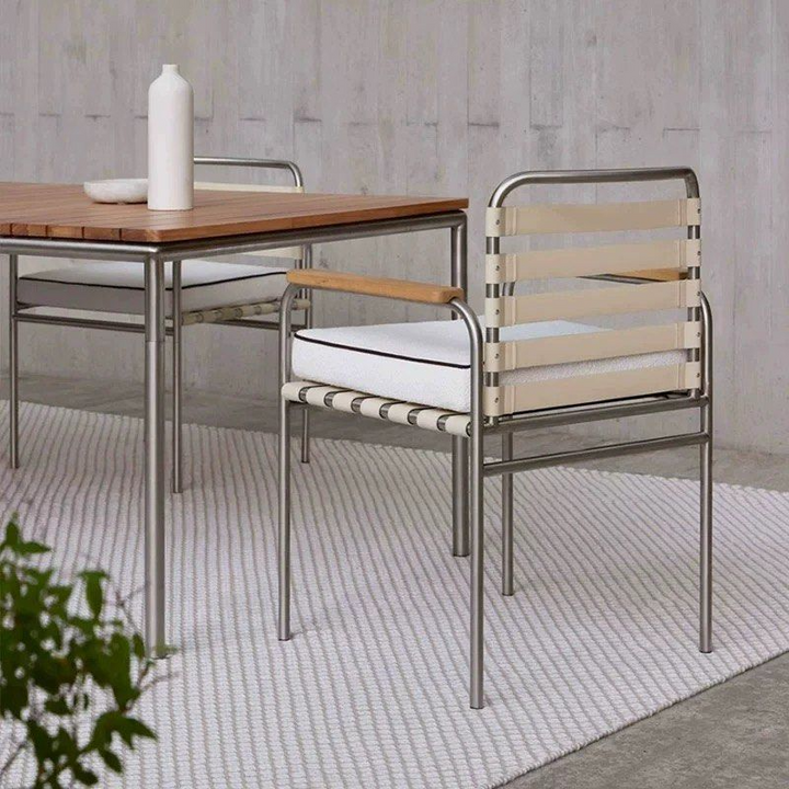 GREU Modern Outdoor Teak Wood Table