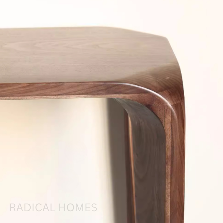 NORI Modern Walnut Wood Console Table