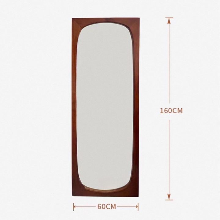 JAOE Modern Solid Wood Full Length Mirror
