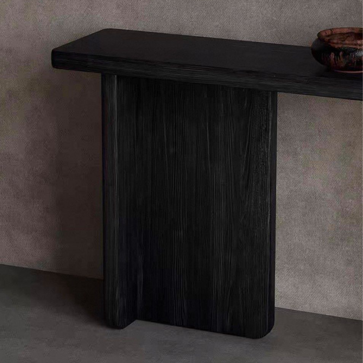 KOZEL Modern Solid Wood Console Table