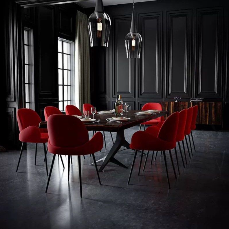 JIEA Modern Fabric Dining Chair