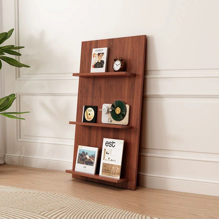 TRIZIAN Rustic Walnut Shelf