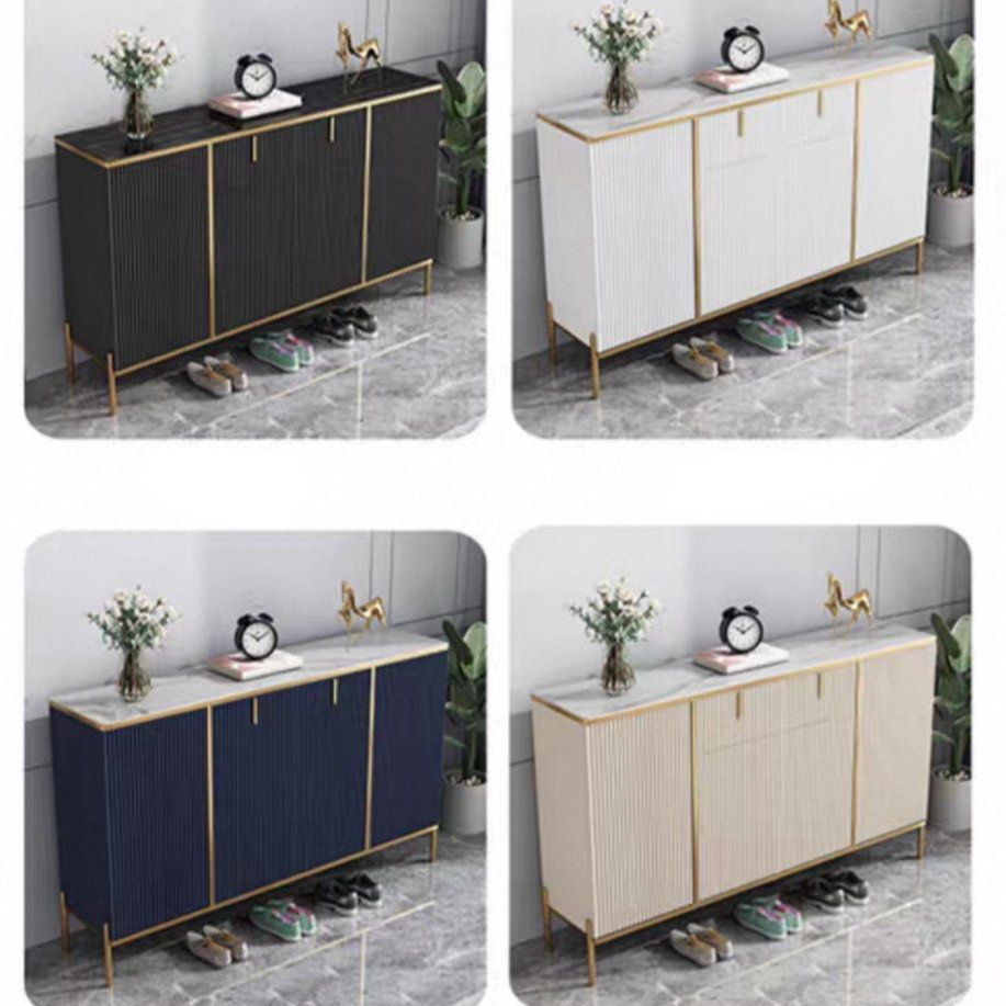 FRONE Modern Sintered Stone Shoe Cabinet