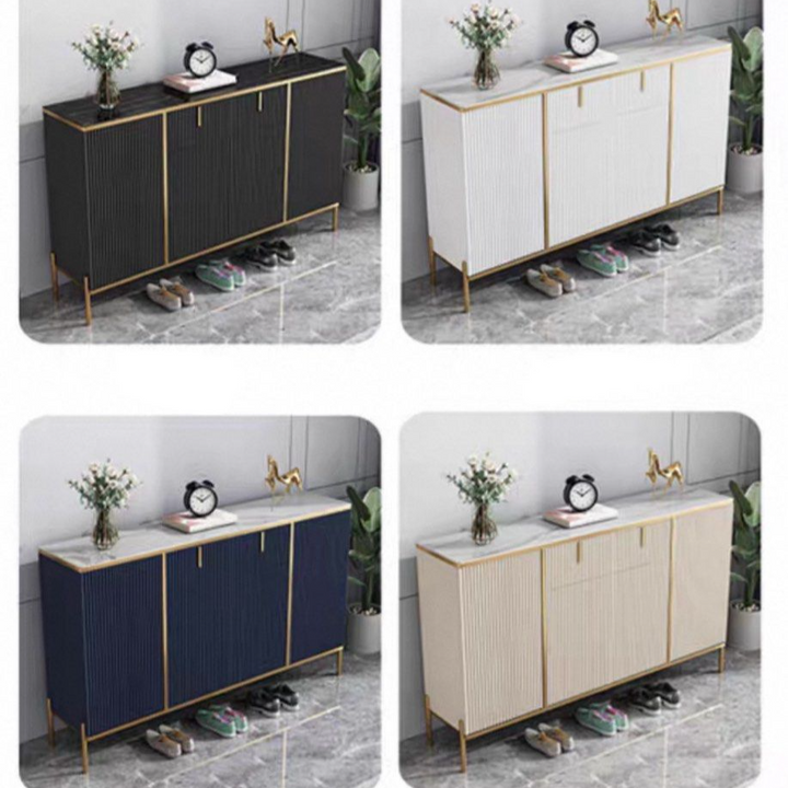 FRONE Modern Sintered Stone Shoe Cabinet