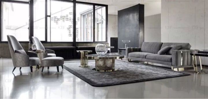 VANDELIS Luxury Leather Sofa