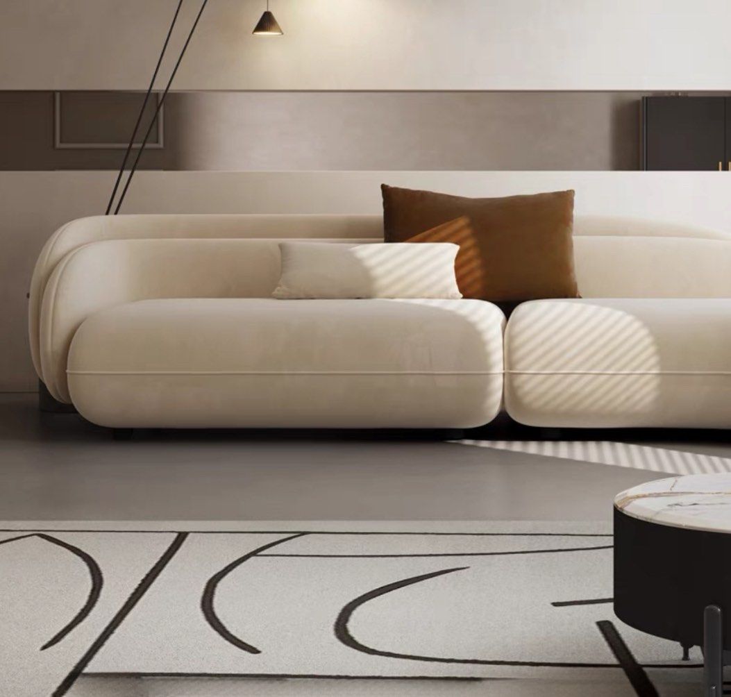 FORTE Scratch Resistant Curve Sofa