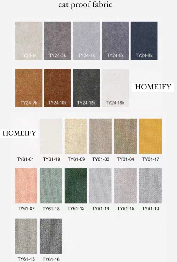 DURVELLA Modern Fabric Sofa