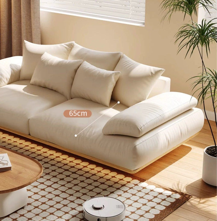 SERRA Modern LED Leather Sofa