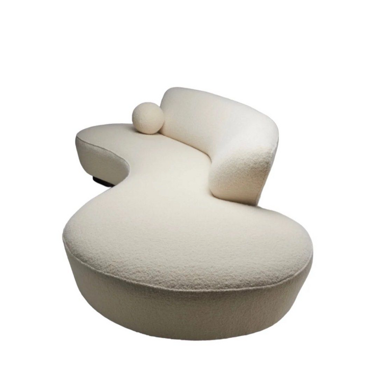 RANTOSO Boucle Curve Sofa