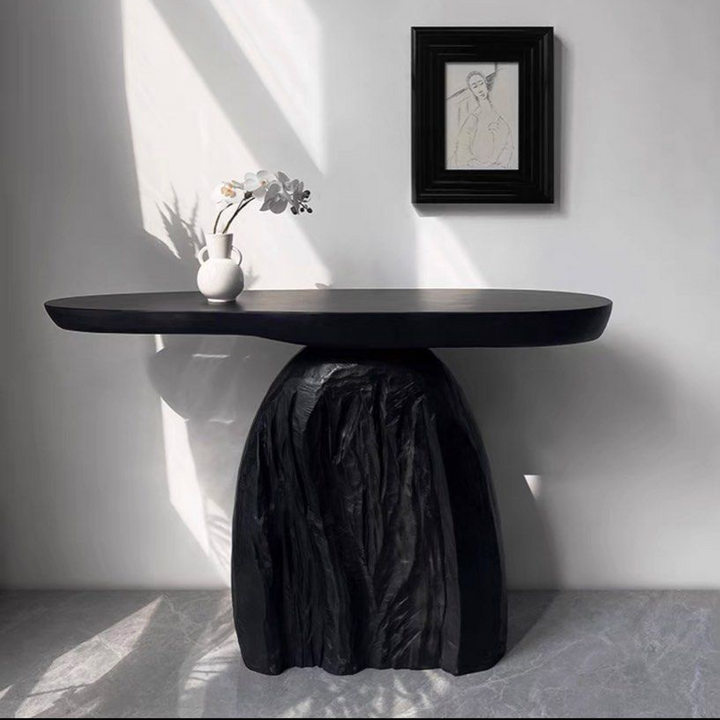 ISSAC Modern Solid Wood Console Table