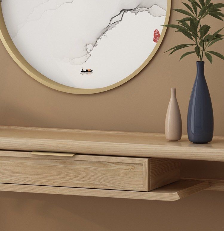 MEIRA Modern Solid Wood Console Table