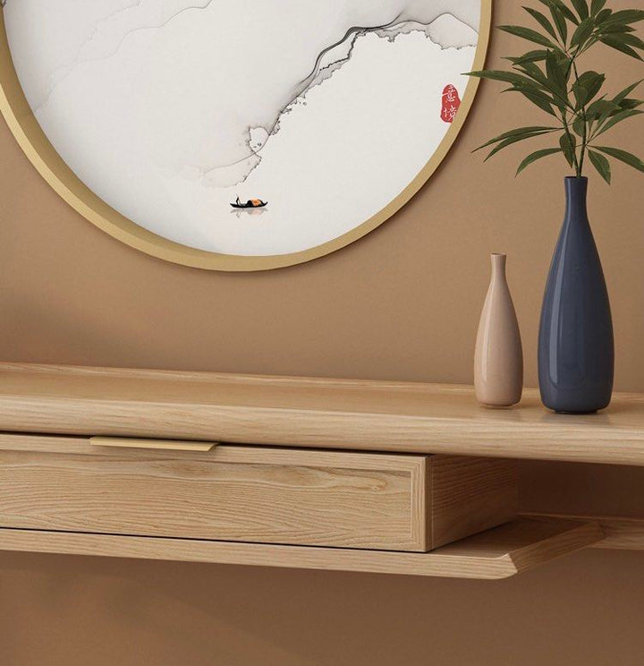 MEIRA Modern Solid Wood Console Table