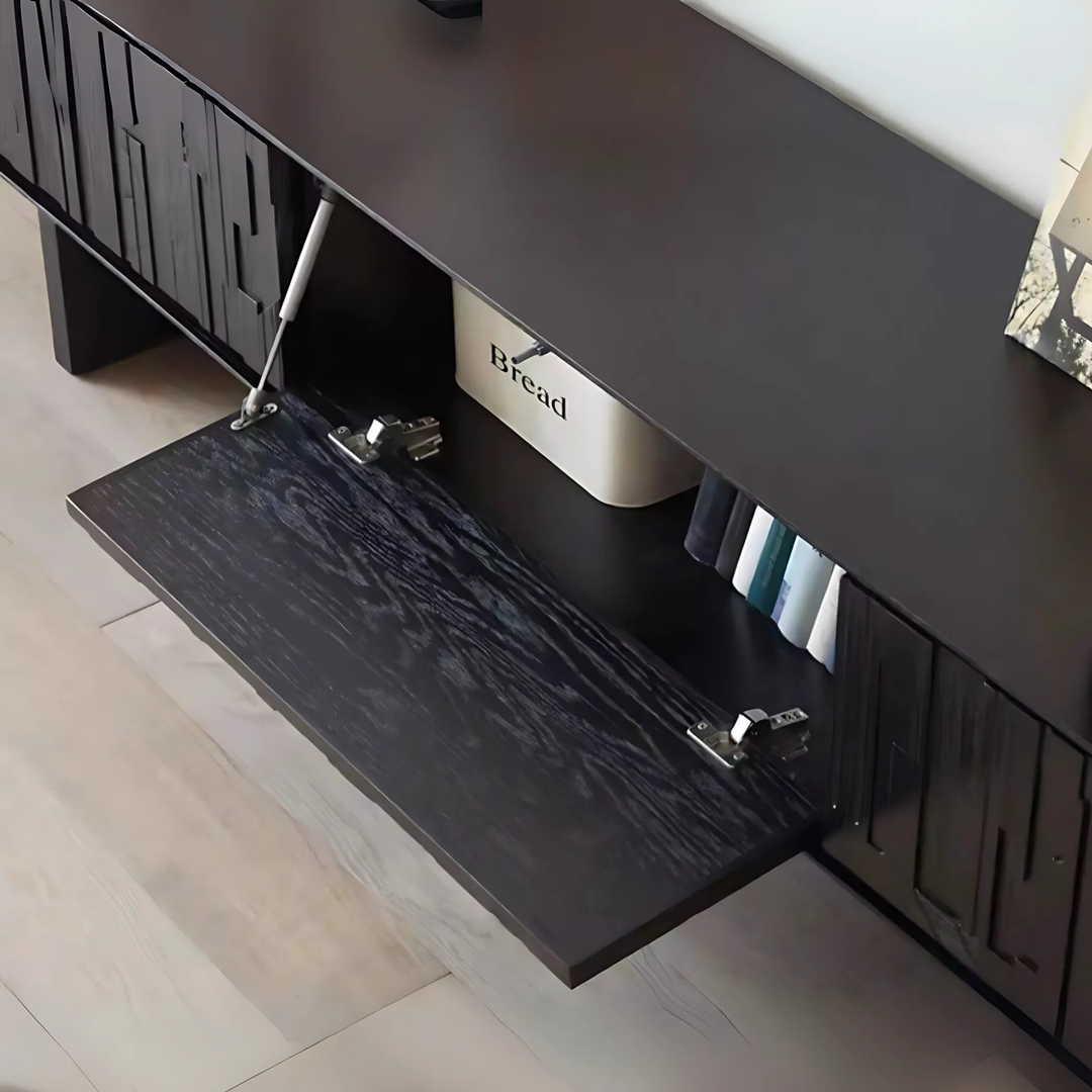 PREDAL Modern Solid Wood Tv Console
