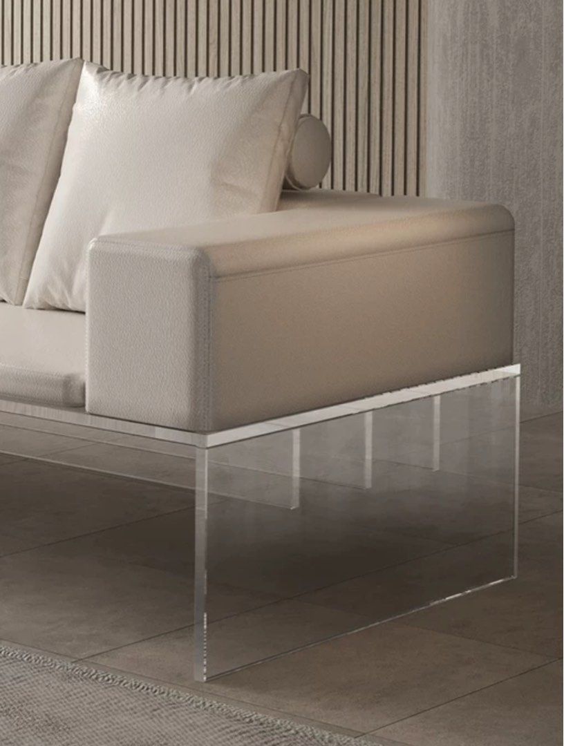DRUVI Modern Leather Sofa