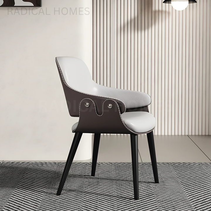 ENZO Modern Leather Dining Chair
