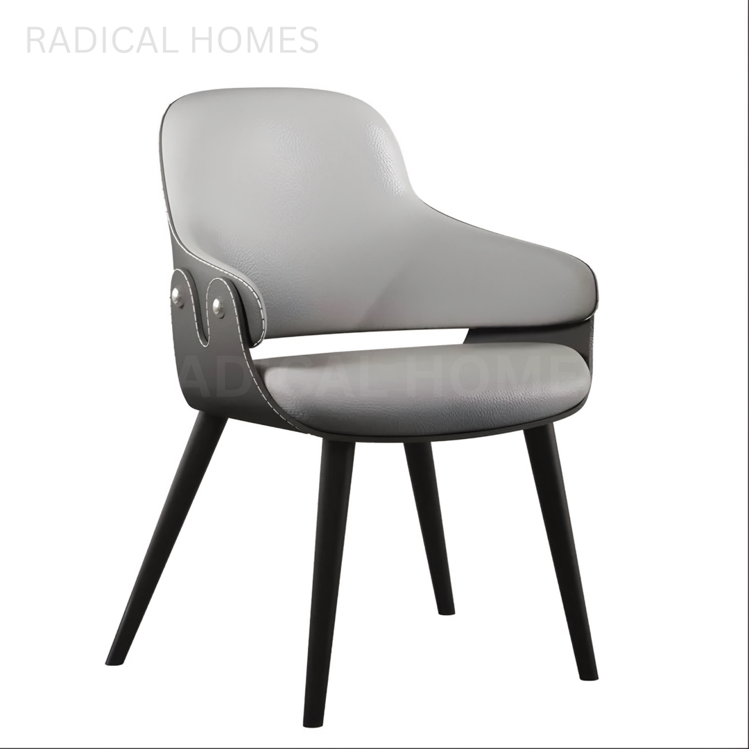 ENZO Modern Leather Dining Chair