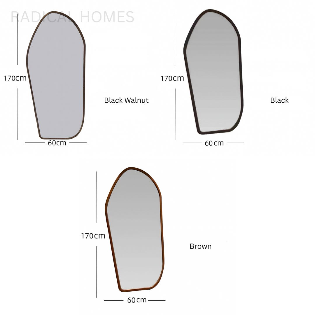 BRAVIN Modern Full Length Mirror - Radical Homes Singapore
