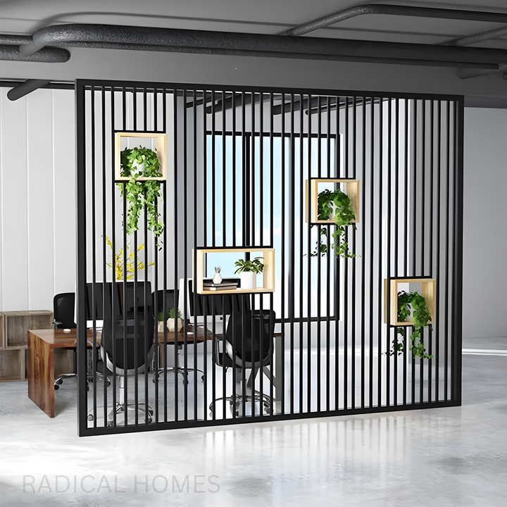 BRIX Modern Industrial Room Divider