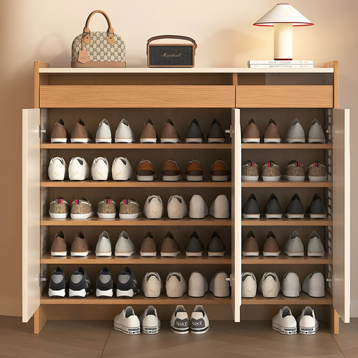 ARCUS Modern Solid Wood Shoe Cabinet