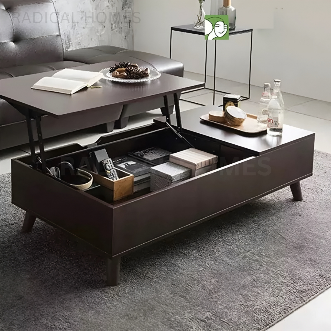 SHIMA Modern Hydraulic Coffee Table - Radical Homes Singapore