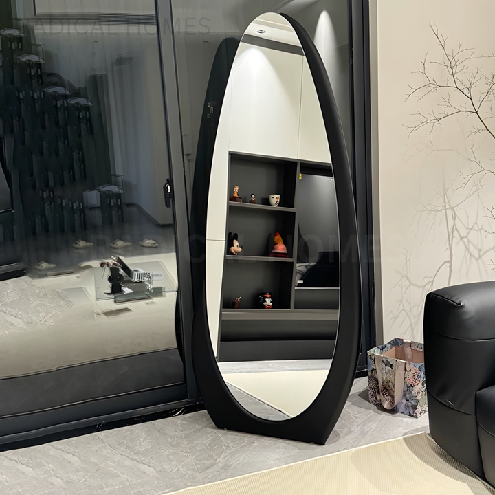 VELORIA Modern Irregular Full Length Mirror - Radical Homes Singapore