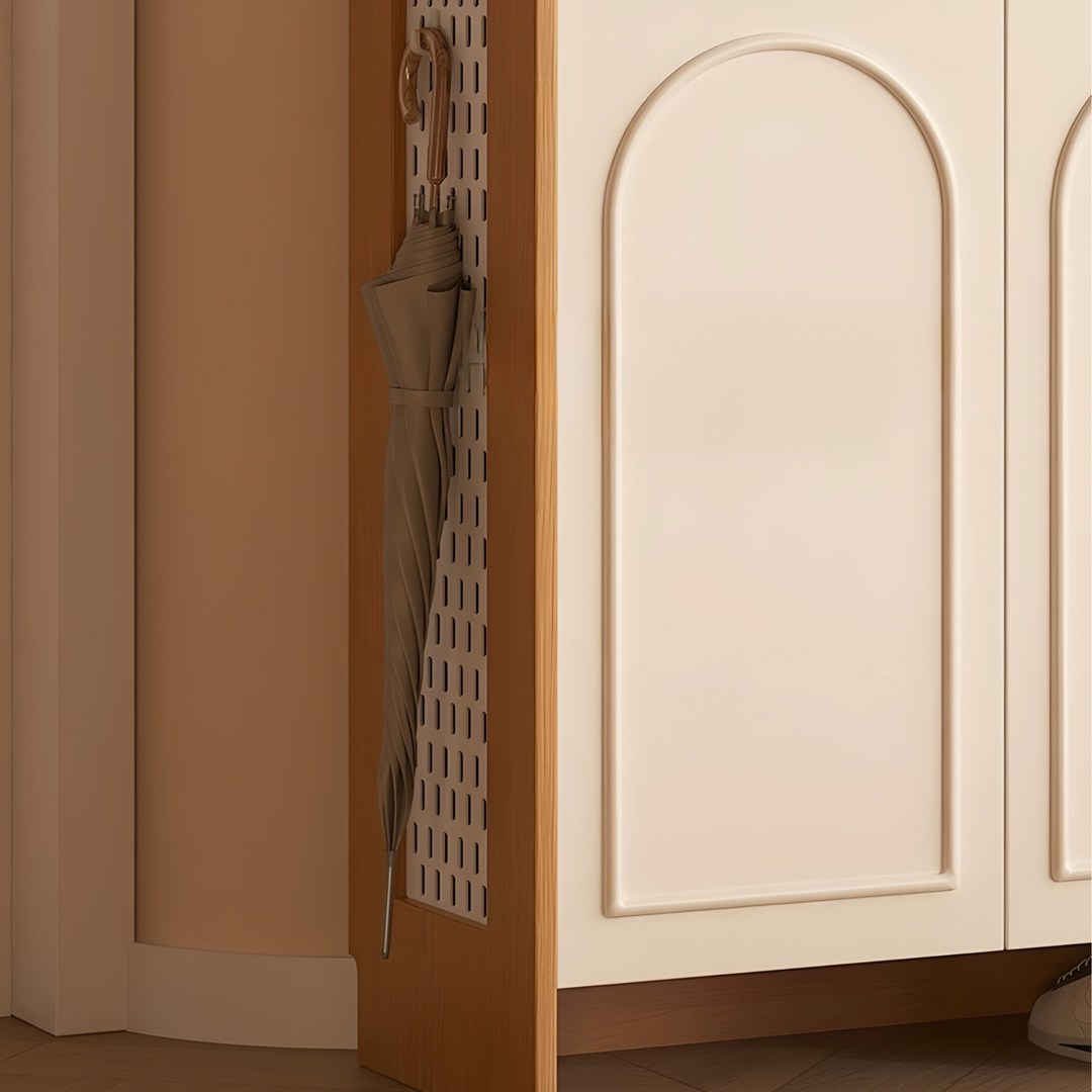 ARCUS Modern Solid Wood Shoe Cabinet
